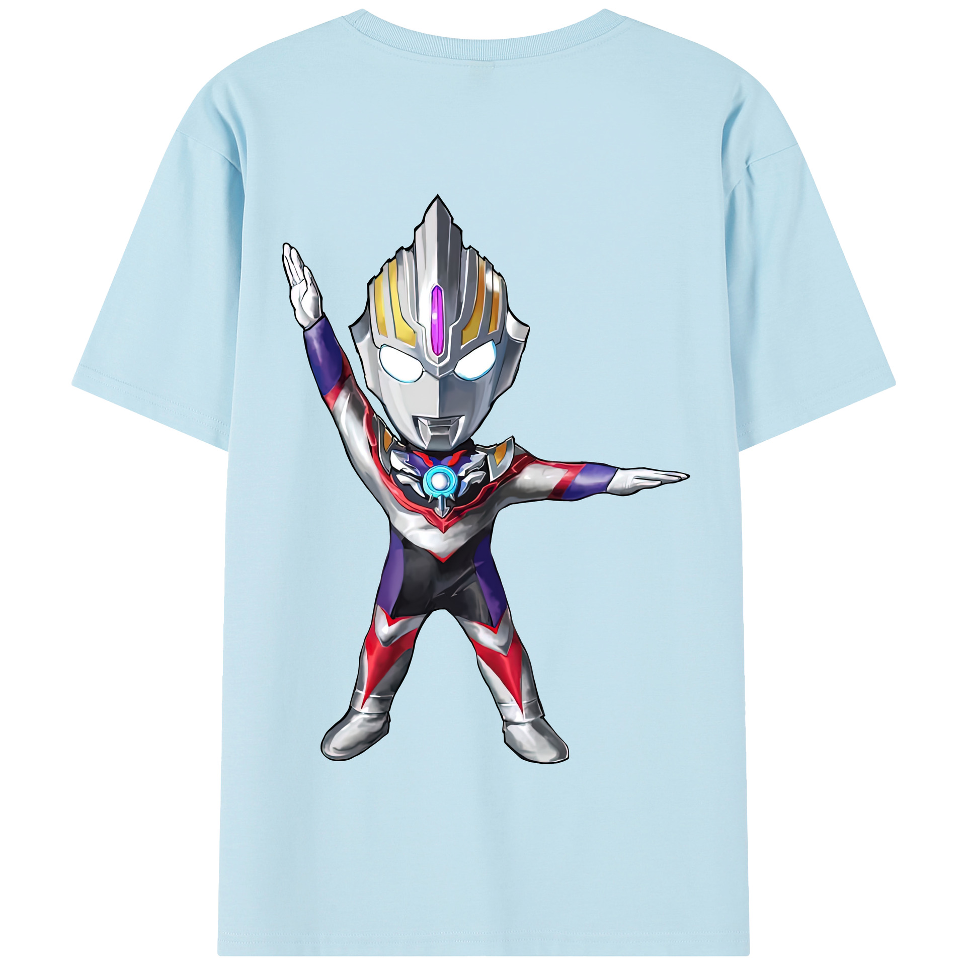 （画像用） ウルトラマン Ultraman 綿100％半袖Tシャツ（背面プリント）